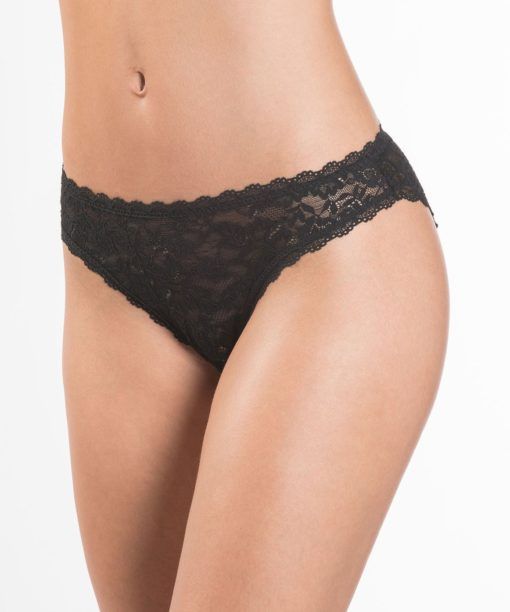 Aubade Rosessence slip zwart & wit - Afbeelding 2