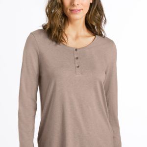 Hanro Sleep & Lounge Shirt Crockery - Afbeelding 2