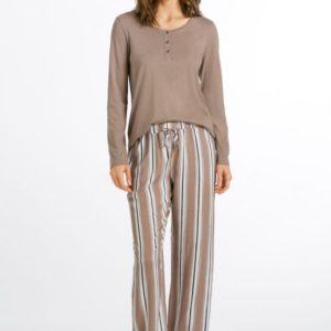 Hanro Sleep & Lounge Shirt Crockery - Afbeelding 5