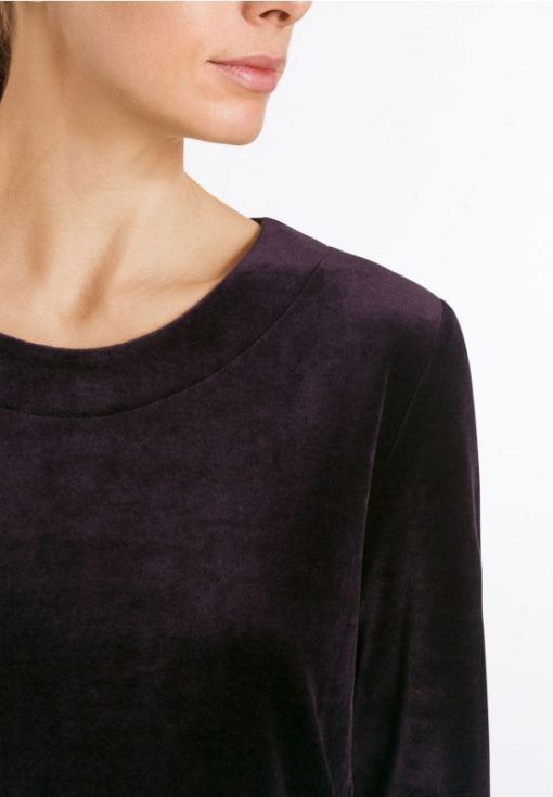 Hanro Favourites Velours Sweatshirt Alexandrite - Afbeelding 2