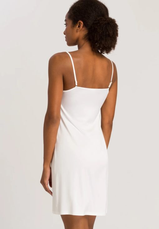 Hanro Satin Deluxe bodydress off white - Afbeelding 3