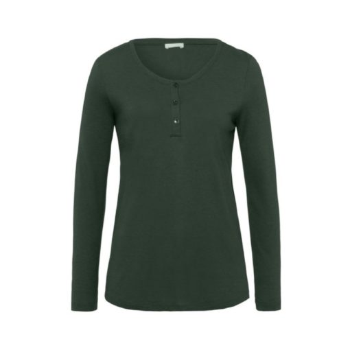 Hanro Sleep & Lounge shirt Green Marble