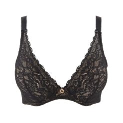 Aubade Rosessence full-cup triangel BH zwart & wit