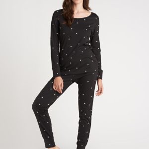 Nanso Tahdisto Pyjama broek zwart en rood - Afbeelding 2