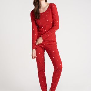 Nanso Tahdisto Pyjama broek zwart en rood - Afbeelding 4