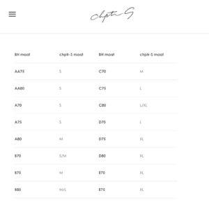 CHPTR-S Feminine Skin bh - Afbeelding 5