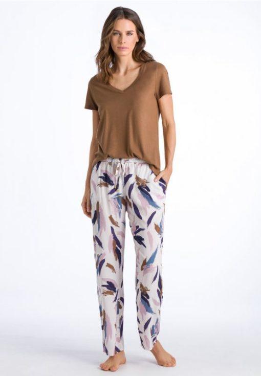 Hanro Sleep & Lounge pyjamabroek Abstract brush print - Afbeelding 3