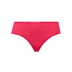 Hanro Cotton Seamless midi slip Geranium