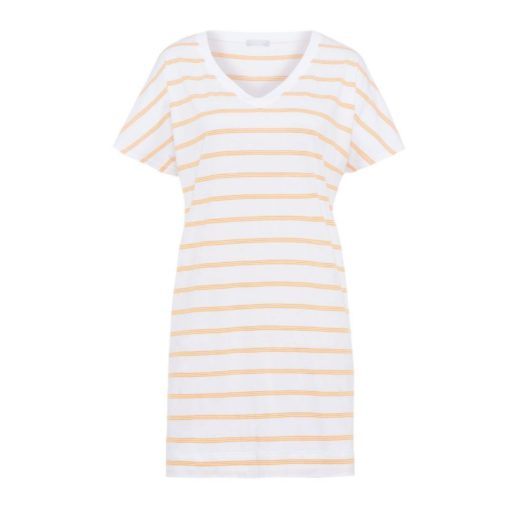 Hanro Laura bigshirt Stripe yellow