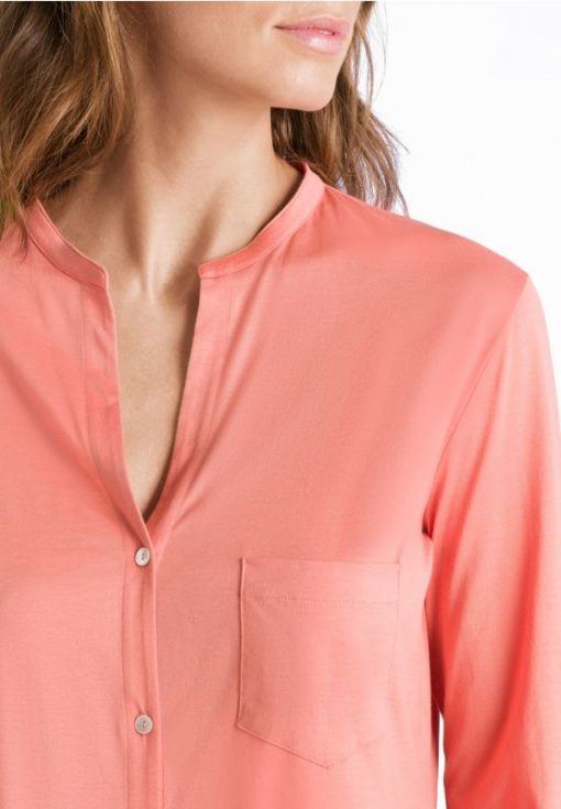 Hanro Cotton Deluxe Pyjamaset Carnation - Afbeelding 4