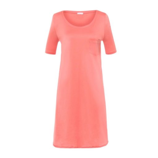 Hanro Cotton Deluxe nachthemd Carnation