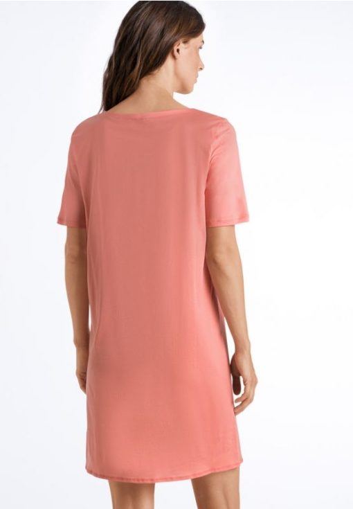 Hanro Cotton Deluxe nachthemd Carnation - Afbeelding 3