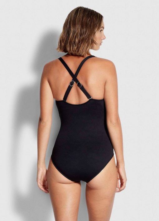 Seafolly DD Wrap Front swimsuit - Afbeelding 4
