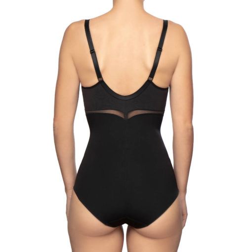 Felina Divine Vision body in zwart & taupe - Afbeelding 2