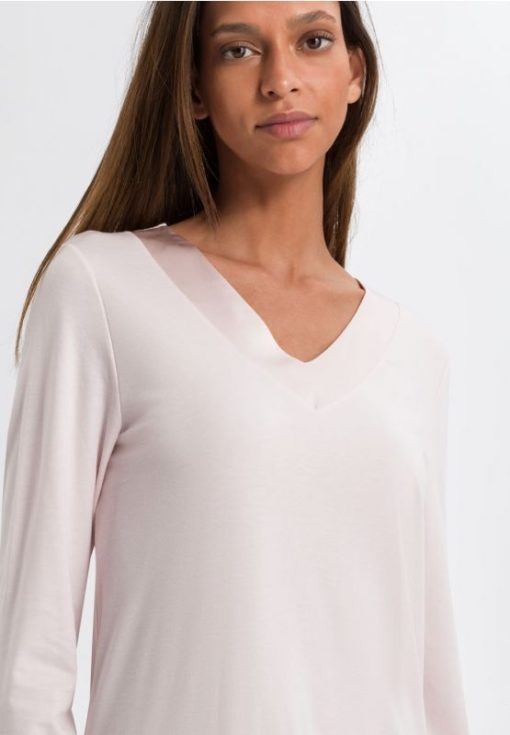 Hanro Jade nightdress Gentle Pink - Afbeelding 4