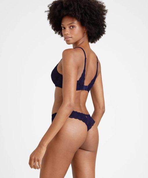 Aubade Rosessence slip Night Blue - Afbeelding 5