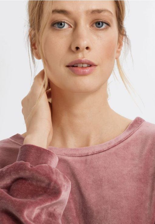 Hanro Favourites sweater Silent Pink - Afbeelding 2