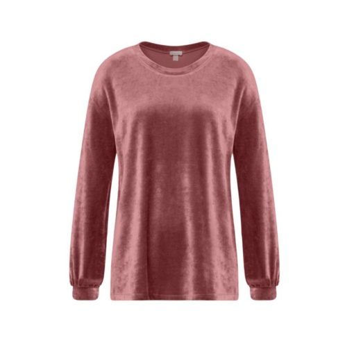 Hanro Favourites sweater Silent Pink