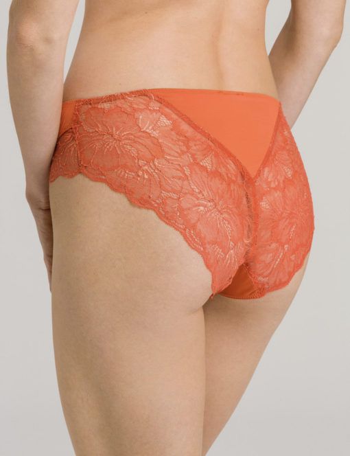 Hanro Juna midi slip coral gold - Afbeelding 2