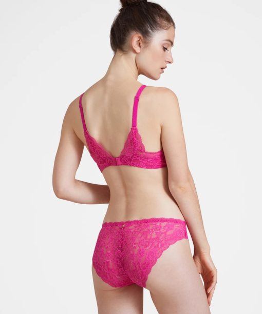 Aubade Rosessence voorgevormde plunge BH Fuchsia - Afbeelding 4