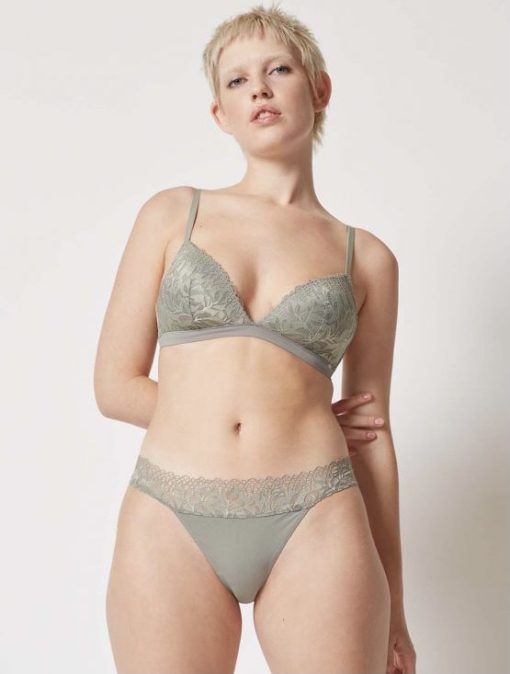 Skiny Bodywear Every Day in Nature Lace triangle bh shadow - Afbeelding 3