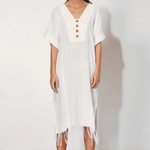 Maryan Mehlhorn Fringed kaftan - Afbeelding 2