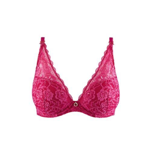 Aubade Rosessence voorgevormde plunge BH Fuchsia