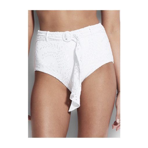 Seafolly Costa Bella broderie high waist bikinislip
