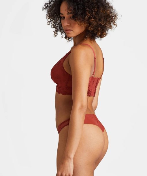 Aubade Softessence string Terracotta - Afbeelding 4