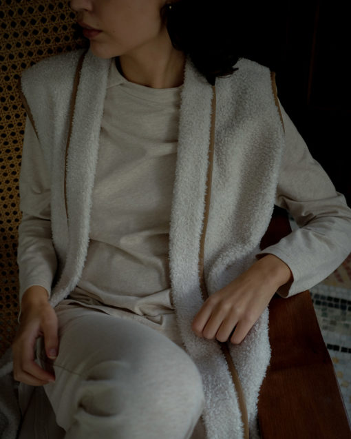 Pluto Giena teddy jas/vest - Afbeelding 5