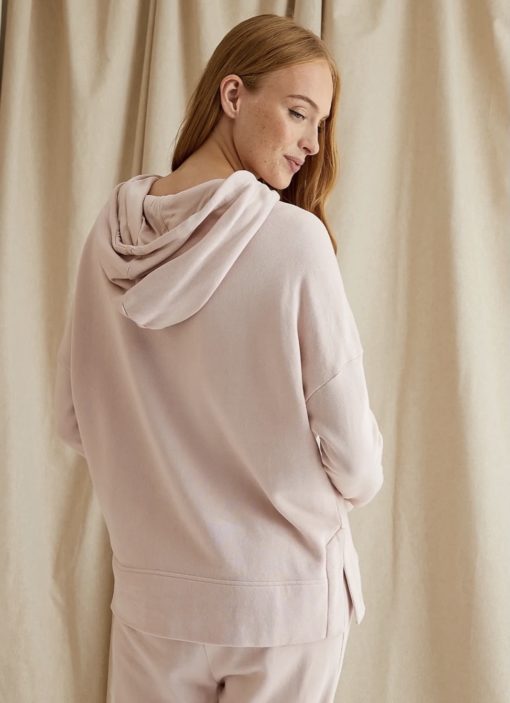 Pretty You London Bamboo hoodie rose - Afbeelding 3