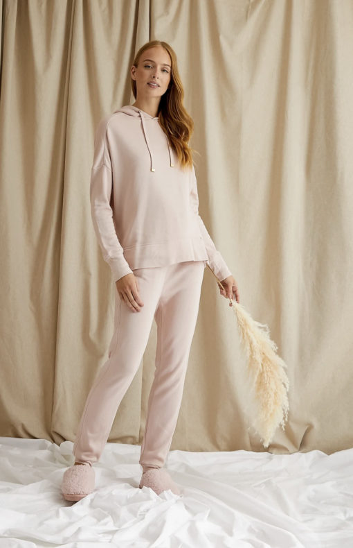 Pretty You London Bamboo joggers rose - Afbeelding 4