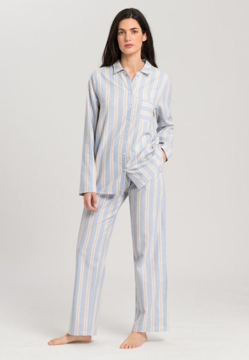 Hanro Loungy Nights broek soft stripe - Afbeelding 5