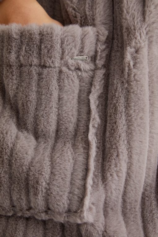 Pretty You London Cloud badjas mink - Afbeelding 5