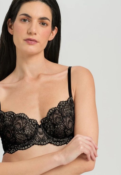 Hanro Lilova beugel BH Black Beauty - Afbeelding 2
