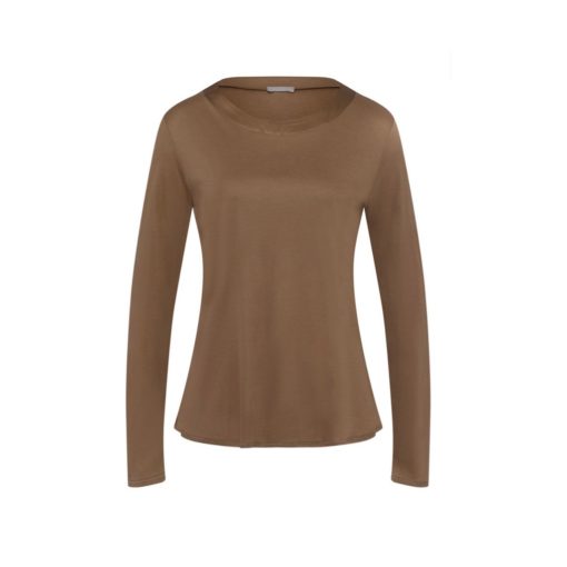Hanro Grand Central shirt Walnut