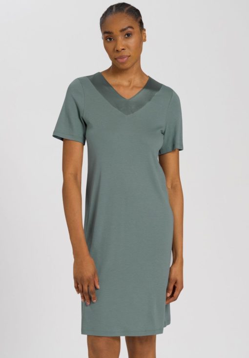 Hanro Mira nightdress Eucalyptus - Afbeelding 2