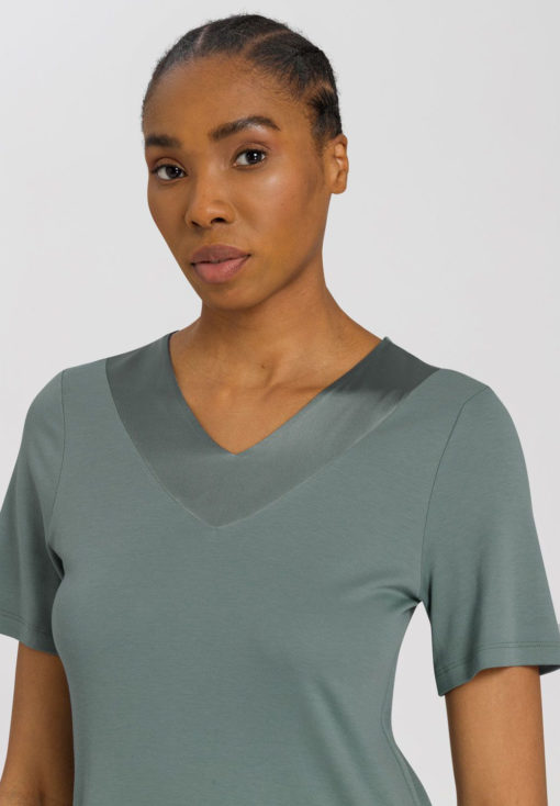 Hanro Mira nightdress Eucalyptus - Afbeelding 4