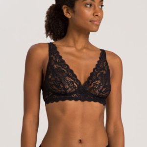 Hanro Moments soft cup bh zwart & wit - Afbeelding 2