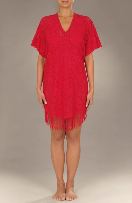 Pain de Sucre Jesse kaftan Rouge - Afbeelding 2