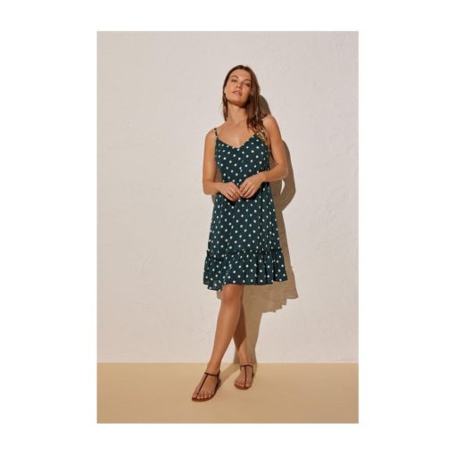Ysabel Mora Ponderosa green dress
