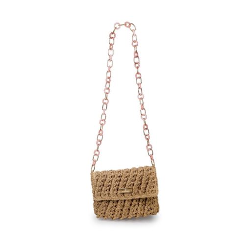 Watercult baked straw bag