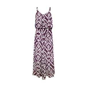 Watercult Makro Notion maxi dress Aubergine