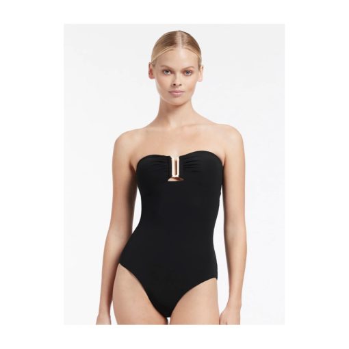 Jets bandeau badpak black