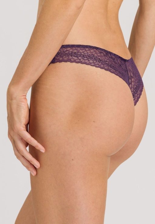 Hanro Thalie string Boysenberry - Afbeelding 3