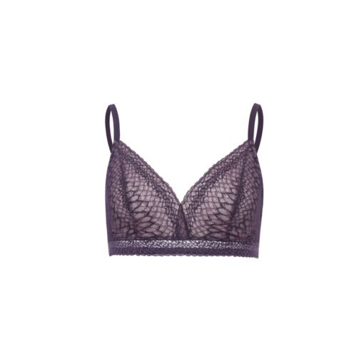 Hanro Thalie bralette Boysenberry