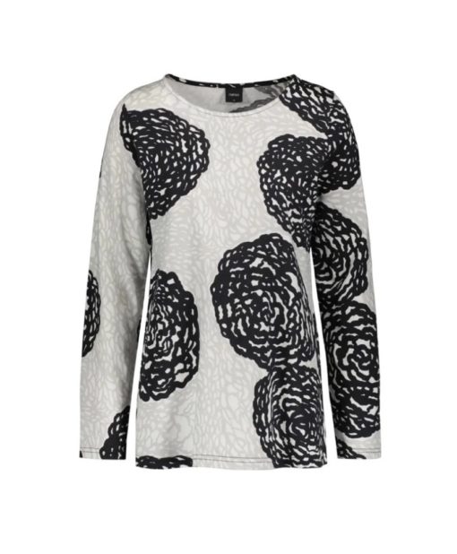 Nanso Selja pyjamaset Zwart-lila & Zwart-beige - Afbeelding 6