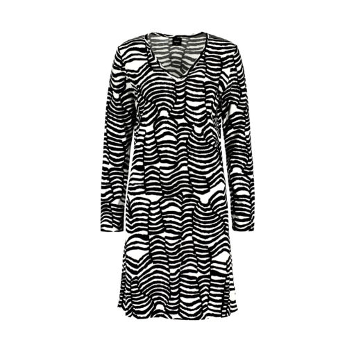 Nanso Unna bigshirt zwart-wit