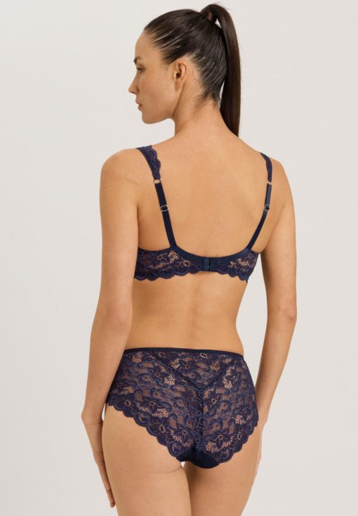 Hanro Moments soft cup bh Deep Navy - Afbeelding 3
