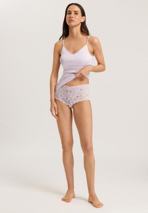 Hanro Cotton Seamless top Lupine Love - Afbeelding 4